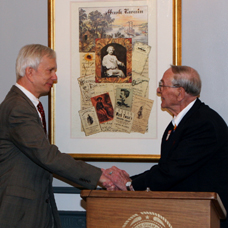 Chief Leonard and President Garland
