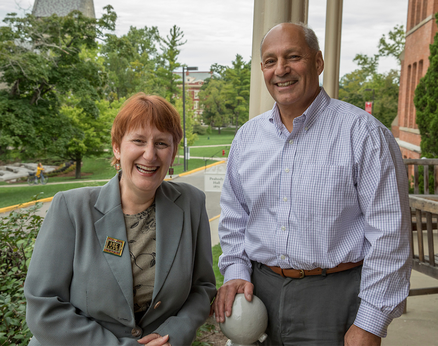 Julia Guichard and Bob Applebaum