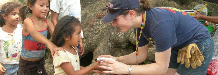 Miami student works with children abroad