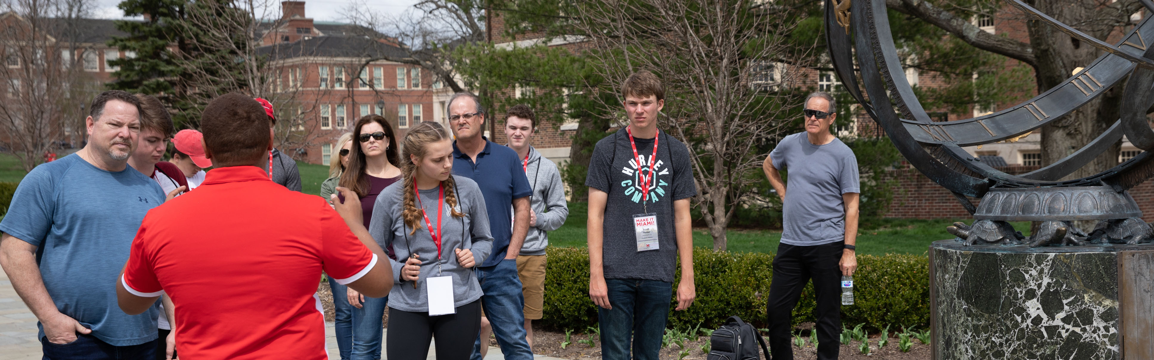 Campus tour at Miami University