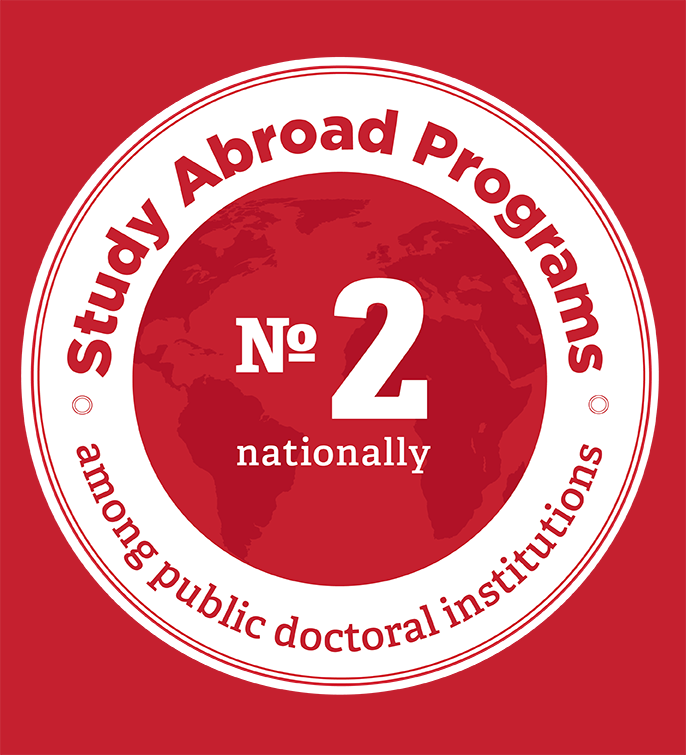 #2 for study abroad among public doctoral institutions