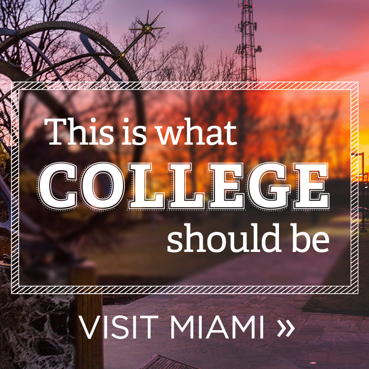 This is what college should be. Visit Miami » Silhouette of the sundial at sunset