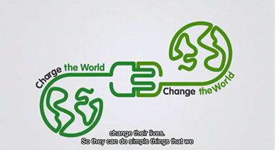 Charge the World Change the World