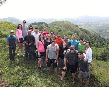 Miami students participate in study abroad.