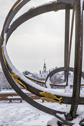 snow-sundial