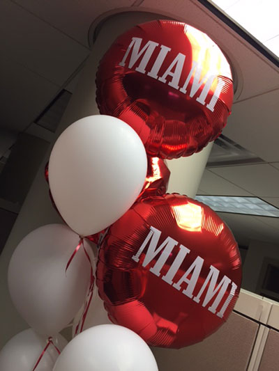 Miami balloons