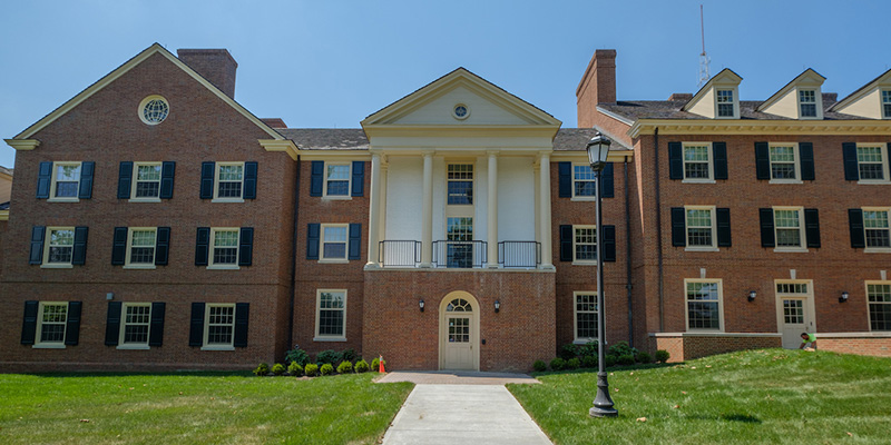 Hamilton Hall as seen from the outside.