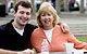 Miami parent posing with her son