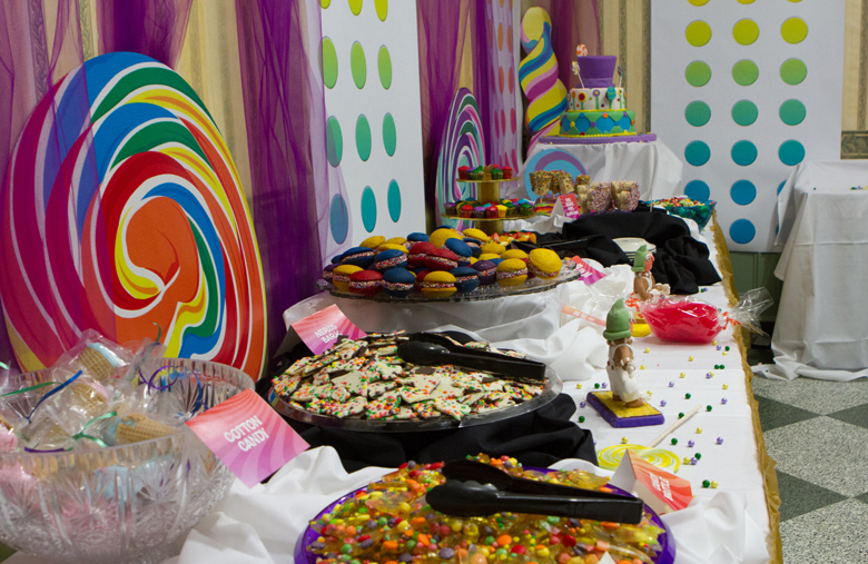 Connect with our housing and dining group through Twitter and you'll always know when the next "theme night" is - like Willy Wonka and the Chocolate Factory night.