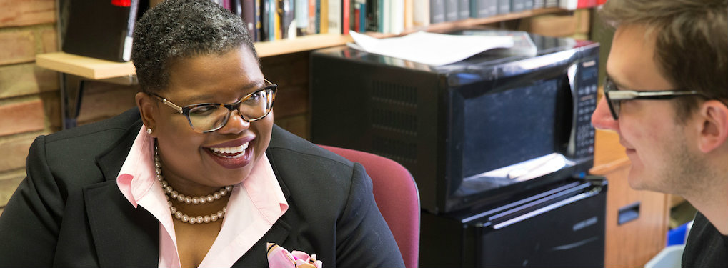 Tammy Kernodle, professor of music, is the 2018 recipient of the Benjamin Harrison award.