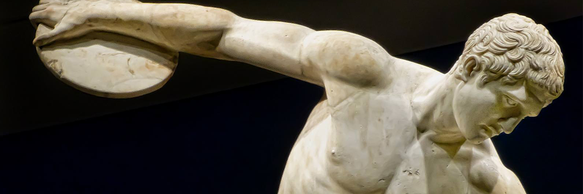 discus thrower statue