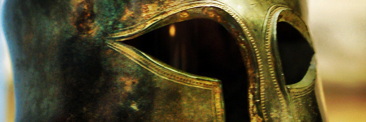 greek warrior helmet