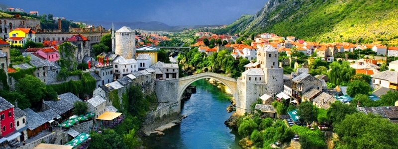 A beautiful bridge in Bosnia.