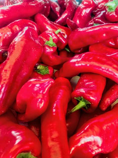 photo of hot peppers