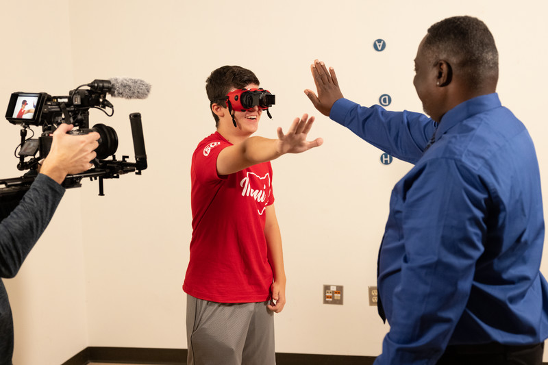 a virtual reality experiment