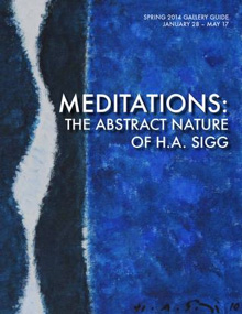 H.A. Sigg catalog cover