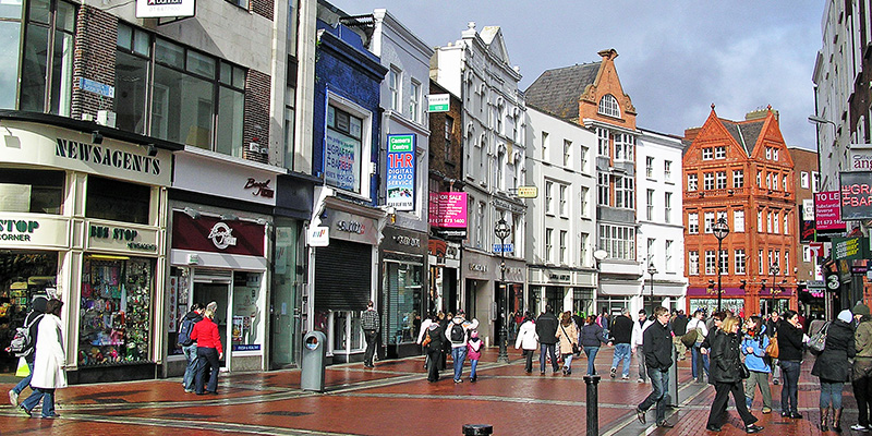 Grafton Street in Dublin