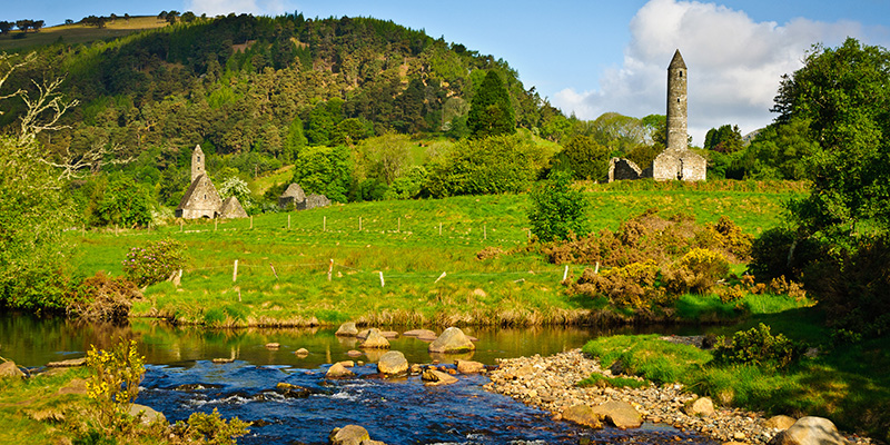 Wicklow Way, Glendalough, Ireland