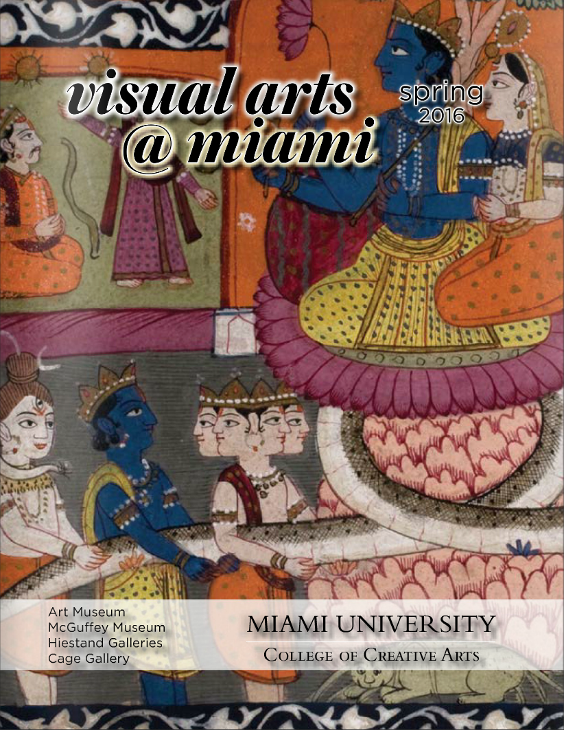 visual arts at miami magazine - Spring 2016