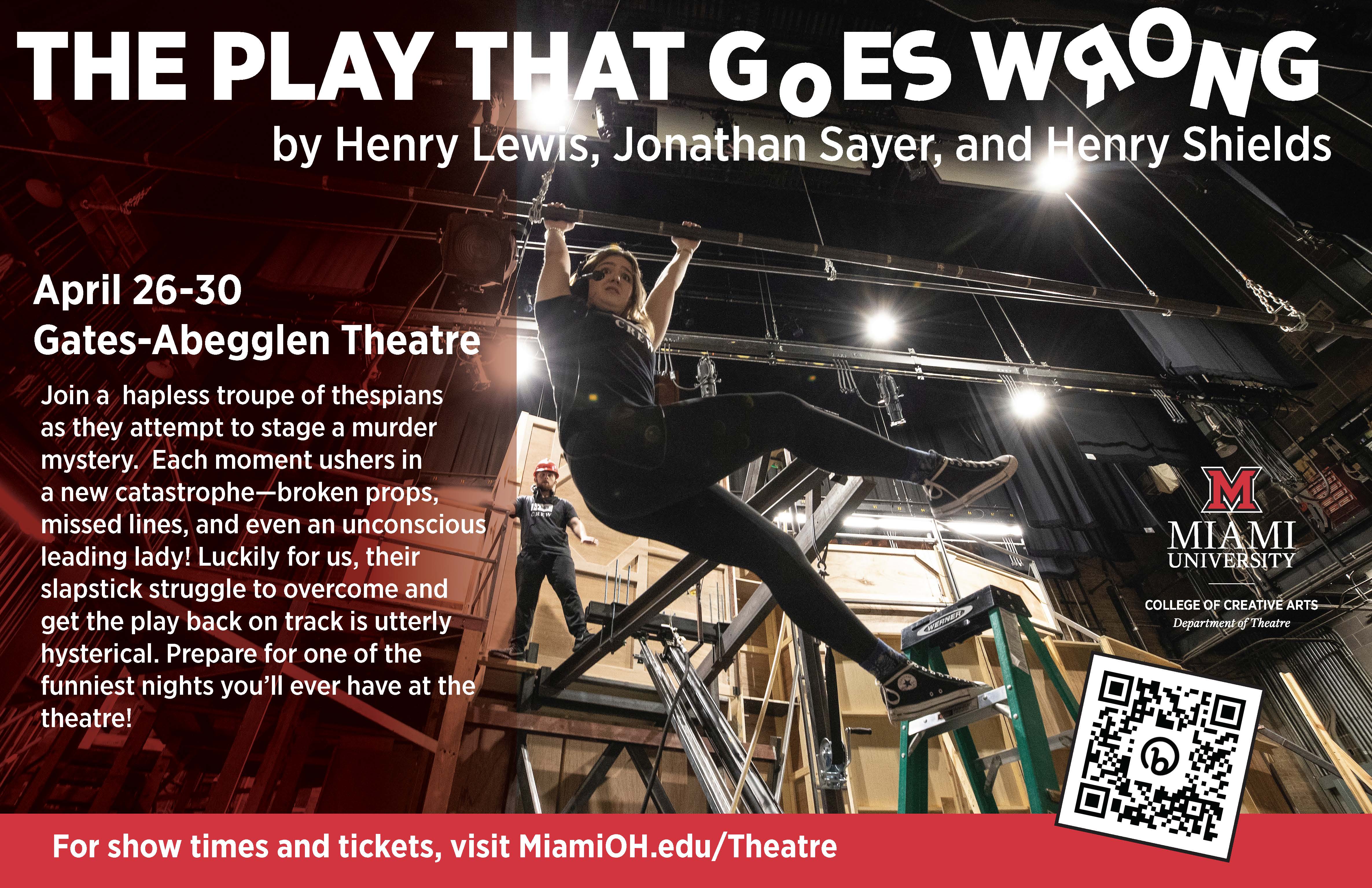 the play that goes wrong poster