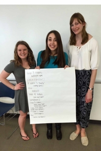 Gianna with Girls Who Code Lesson