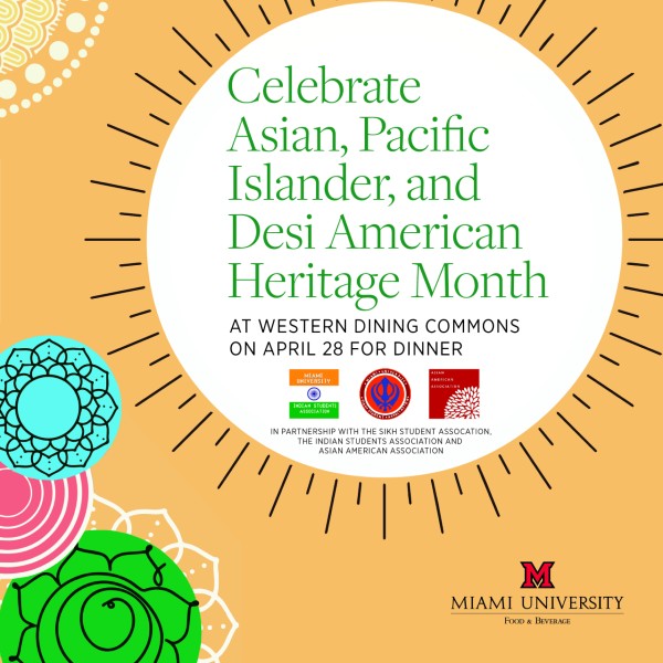 APIDA Heritage Month Diversity and Inclusion Miami University