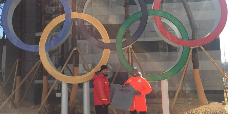 Dustin Woods '09 (left) and Tyrone Jones '12 (right)