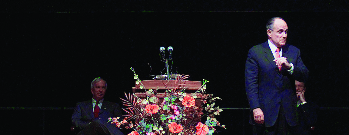 Rudy Giulani at Milett Hall