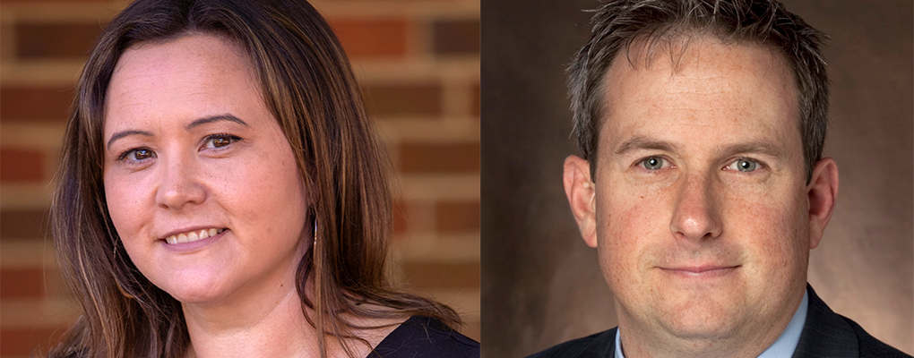 Megan Gerhardt and Dan Heitger