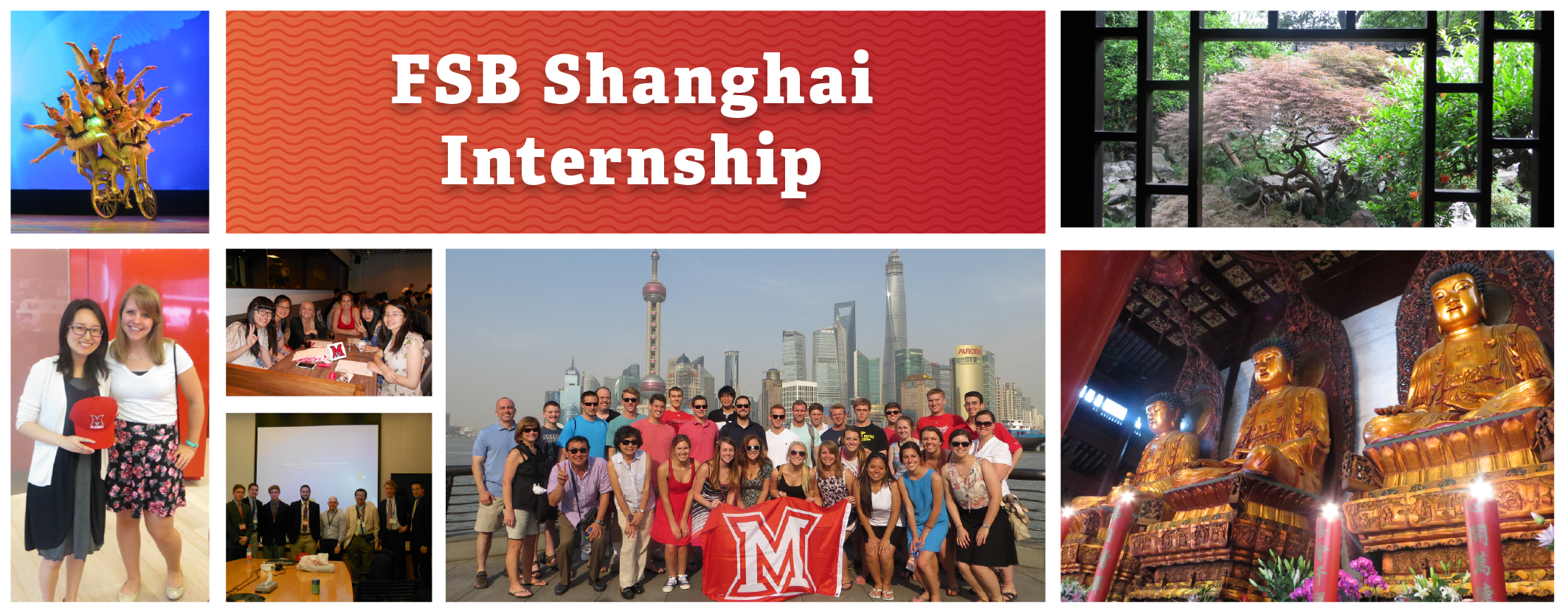 Montage of images from Shanghai experiences