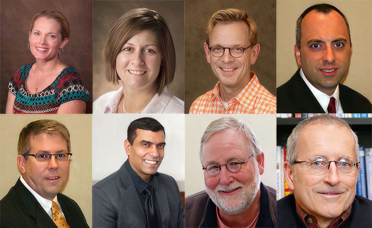 Head shots of all employees celebrating anniversaries
