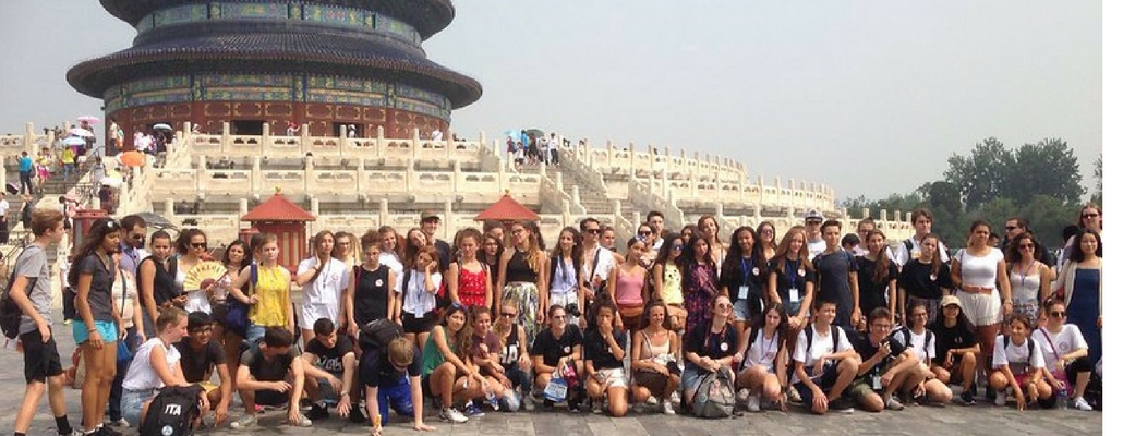 students in China on the Bridges Summer Program