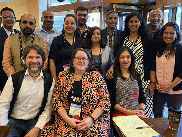 Group photo of U.S. India cohort and facilitators