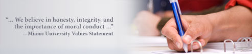 Integrity banner