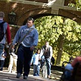 Students walking to their next class