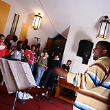 MU Gospel Singers performing
