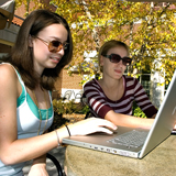 Students outside