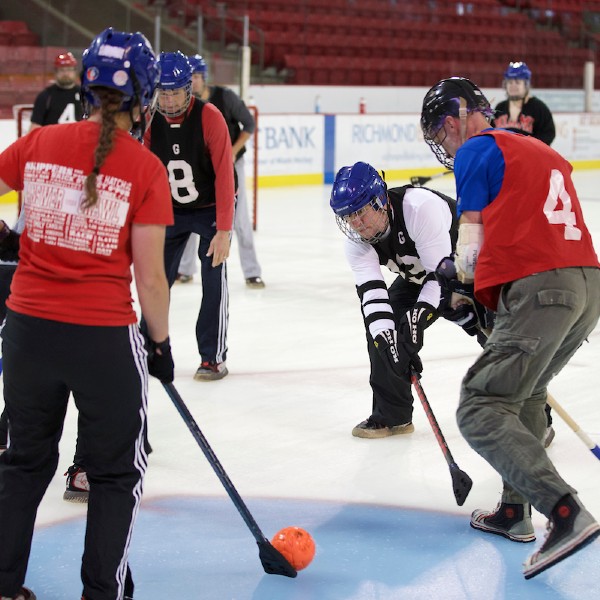 broomball game