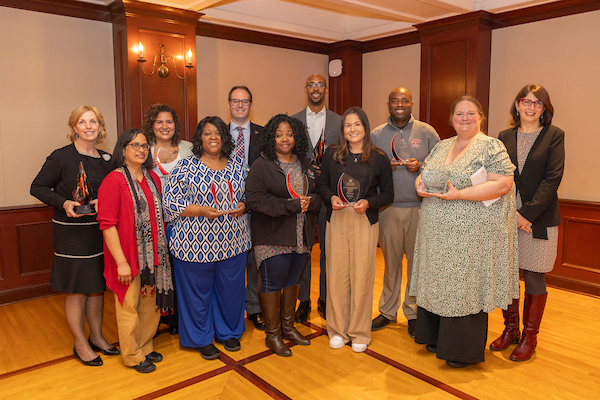 Recipients of the diversity and inclusion awards at Miami