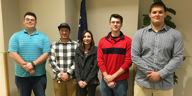 Criminal Justice Society 2017-18 Officers.