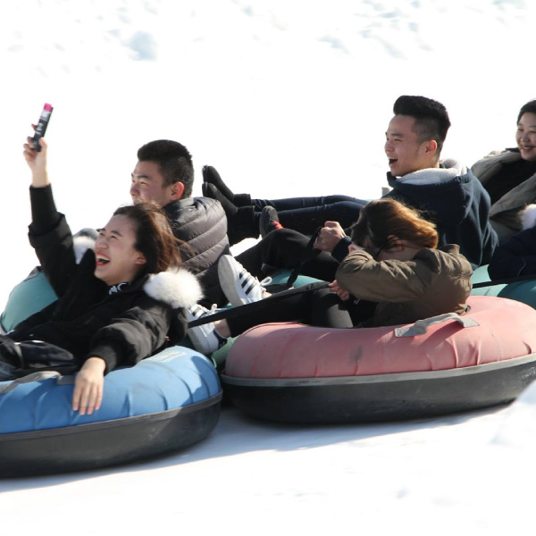 Snow Tubing at nearby slopes