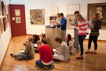 Students in Gallery 4