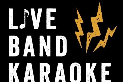 Text reads Live Band Karaoke
