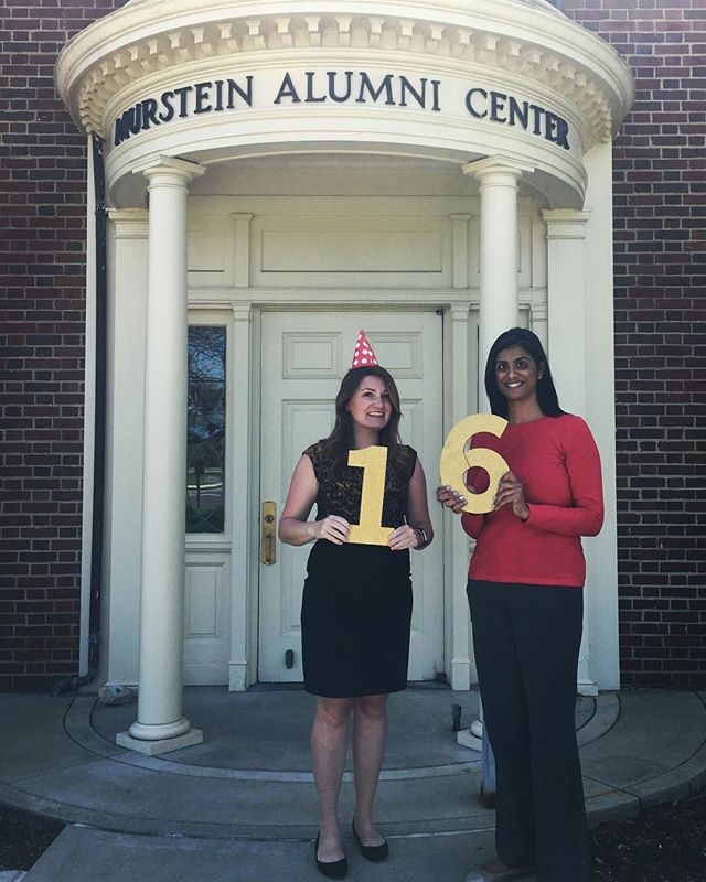 16 days to Commencement! Congratulations to the Class of 2017 from alumnae Joy Usner '03 and Shilpi Tiwari '09. Joy and Shilpi are familiar names to the seniors for their work with @MUSF1809 and the Senior Class Gift Committee. #MiamiOHCountdown #MiamiOHAlum #MiamiOHGrad #MiamiOH #CountdownToCommencement