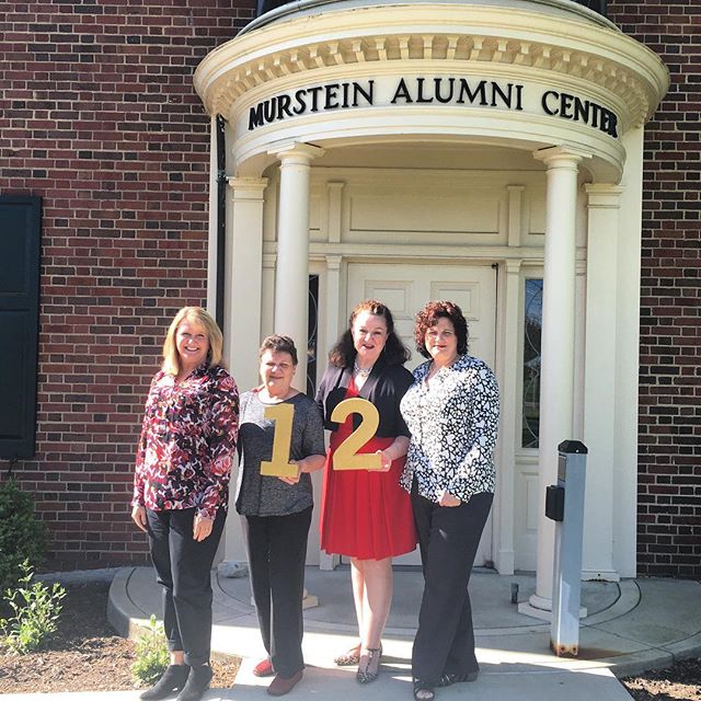 12 days to Commencement! Congratulations to the Class of 2017 from the alumni association support staff. Always here to help, Toni, Joanne, Linda and Pamela are the backbone of alumni programs. #MiamiOHCountdown #MiamiOHAlum #MiamiOHGrad #MiamiOH #CountdownToCommencement