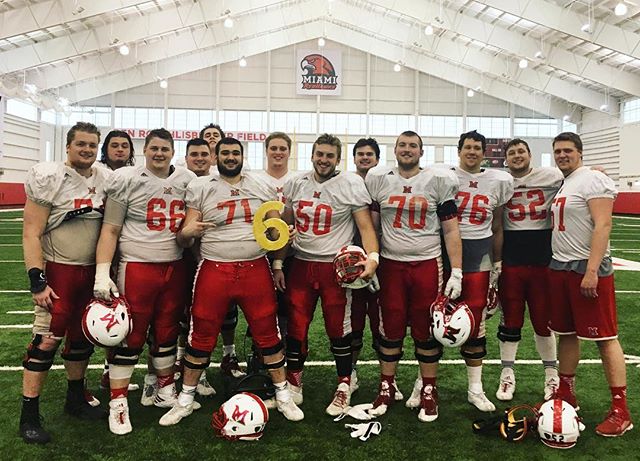 6 days to Commencement! Congratulations to the Class of 2017 from @MiamiOHFootball offensive lineman. Six is a special number around here, in light of last year’s amazing turnaround with six-straight wins! #MiamiOHCountdown #MiamiOHalum #MiamiOHgrad #MiamiOH #CountdownToCommencement