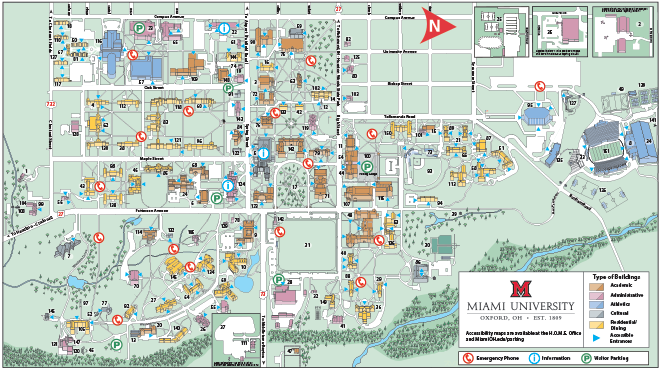 Oxford Campus Maps - Miami University