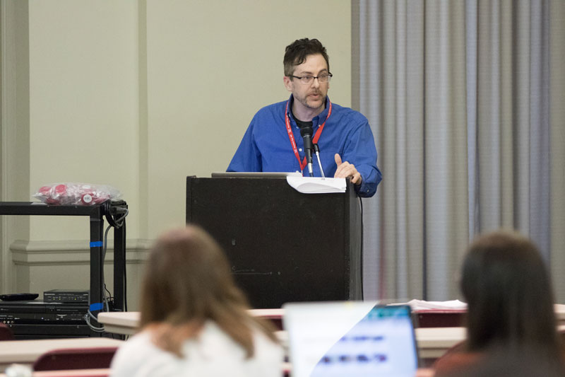 Todd Pashak teaching a class