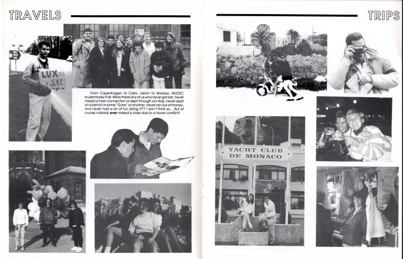 Image from MUDEC Memory Book, 1989