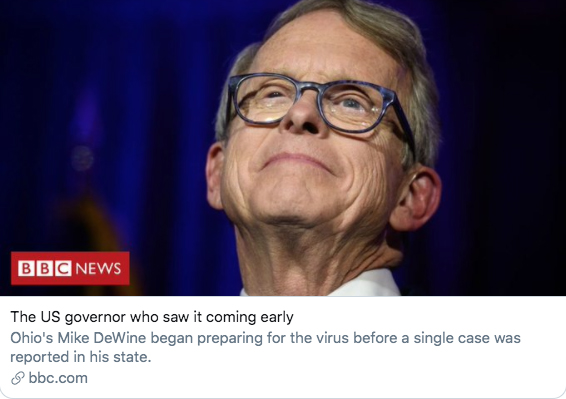 Mike Dewine-BBC News article cover photo